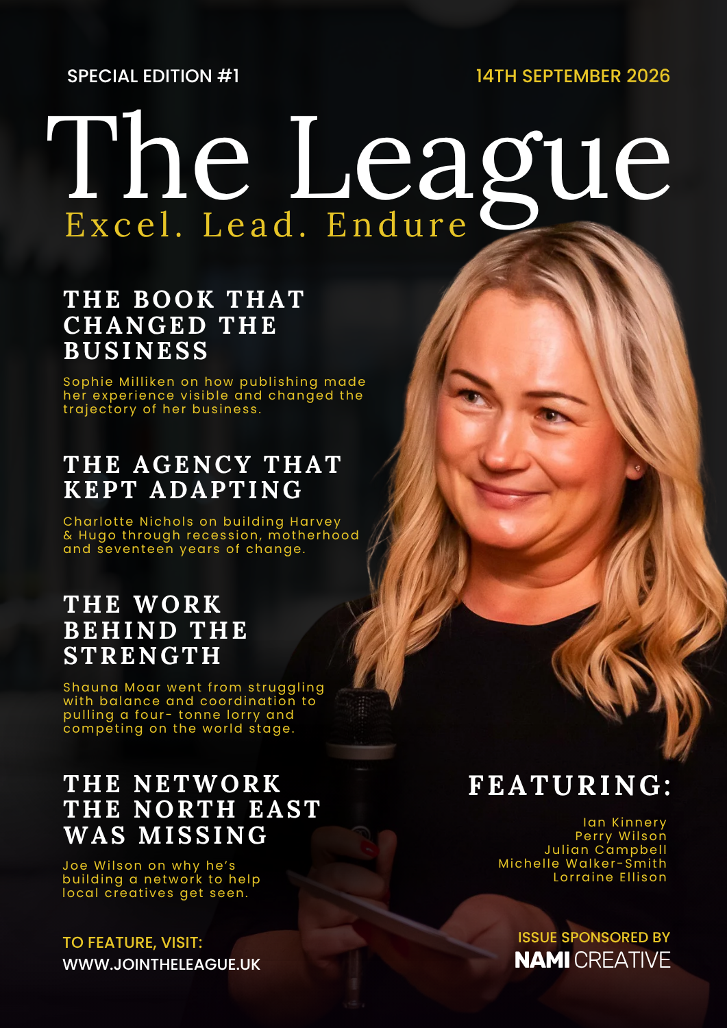 Cover of The League Magazine 001